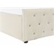 Beliani Cama con somier Terciopelo AMIENS 151x217 Beige