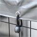 Perrera de Exterior Metal, PE PawHut Negro