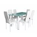 Conjunto de mesa 140x80 Blanco
