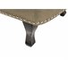 Beliani Chaise longue izquierdo Terciopelo NIMES Verde