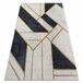 Alfombra EMERALD exclusivo 1015 glamour 180x270 Azul
