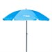 Sombrilla playa antiviento con mástil inclinable y protección UV50 Aktive Azul