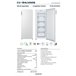 Congelador Vertical Infiniton CV-184L14WEB, 155 l, E, Total No Frost Blanco