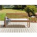 Beliani Cojines de asiento VIVARA Blanco/ Beige