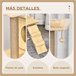 Árbol para Gatos Melamina de Madera, Yute, Poliéster PawHut Amarillo