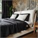 Beliani Cama con somier Chenilla MELLE 195x240 Beige