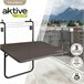 Mesa plegable balcón multiposición Aktive Antracita