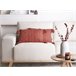 Beliani Cojín decorativo VALVARIA Rojo