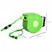 Carrete PP, PVC Outsunny, ferretería - utensilios de trabajo Verde