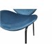 Pack de 2 sillas de comedor TULIPA  Azul