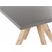 Beliani Conjunto de comedor OLBIA Gris Claro