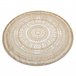 Alfombra FUN Napkin servilleta circulo 160x160 Beige