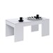 Mesa de centro elevable Kendra 100x50 Blanco