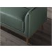 ANGEL CERDÁ Sofá chaise longue izquierda piel Verde