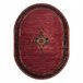 Alfombra de lana POLONIA oval SAMARKAND 200x300 Rojo