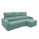 Chaise longue convertible en cama tela APRIL Verde