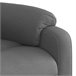 Sillón Elevable Reclinable Gris Oscuro