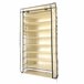 Armario Zapatero Tela con Puerta Cremallera Nyana Home  27 pares 88 Beige
