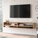 Mueble Elegante Tv Futura  Fr9A Pino