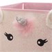 Caja de almacenamiento infantil 'Unicornio' Rosa