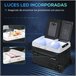 Nevera de Compresor PP, ABS HOMCOM Negro