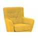 Sillón de tela KISS Amarillo