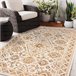 Alfombra COLOR 19521260 SISAL ornamento 120x170 Amarillo