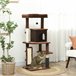 Árbol para Gatos Aglomerado de Madera PawHut Árbol para Gatos Aglomerado de Madera PawHut Marron