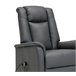 Sillón relax eléctrico piel sintética MAX Antracita