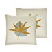 Beliani Cojín decorativo DAVALLIA 45x45 Beige
