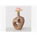 Jarrón decorativo HAMSTON marca BOLTZE Marron