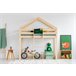 Litera de madera Mila para niños 80x180 Natural