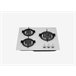 Placa cristal gas CORBERÓ CPCGY2313W 3 zonas 60cm blanco Blanco