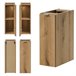 Mueble de Baño bajo 'Newport' con puerta MDF 20 Roble