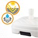 Base para sombrilla cuadrada blanca 33-48 mm Aktive Blanco