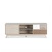 Mueble TV Maia 1 puerta y 3 cajones Multicolor