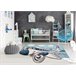 Alfombra infl TOYS 75320 Plano para niños moderno Azul