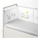 PROTECTOR DE CUNA/MAXICUNA LETS DREAM Blanco