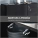 Aparador de Salón Melamina de Madera HOMCOM Negro