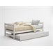 Cama nido EKO II madera maciza blanqueada 90x190cm Blanco