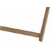Beliani Tumbona AVELLINO Blanco/ Beige