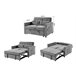 Sofa Cama de Matrimonio Japon Gris
