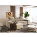 Chaise longue PHOENIX convertible en cama Beige