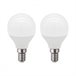 Pack 2 Bombillas LED Esférica 1Primer Leader Blanco