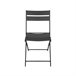 Acomoda Textil – Silla Plegable de Acero. (Pack 2 Unidades) Negro
