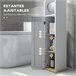 Armario de Baño MDF, Melamina de Madera kleankin, hogar - baño Blanco