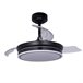 Ventilador De Techo Metal Serie Costa S Negro