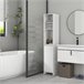Armario de Baño MDF HOMCOM, hogar - baño Armario de Baño MDF HOMCOM, hogar - baño Blanco