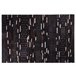 Beliani Alfombra de pelo corto AKSEKI 140x200 Marron