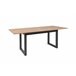 Mesa de comedor extensible CATHY Roble